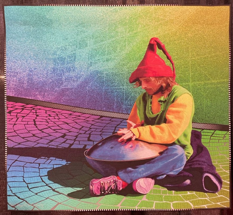 "Hanging at the Pompidou" by Caryl Bryer Fallert-Gentry